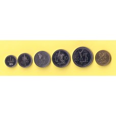 Грузия 1993 г. ( 6 монет )